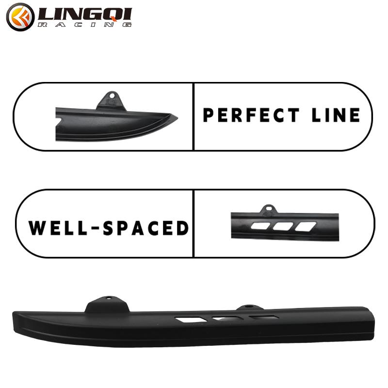 LINGQI RACING Plastic Slider Guide Front Chain Sprocket Cover For Cross-country Motorcycle KAYO T4 T2 T6 250cc Accessories