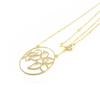 Les Trésors De Lily [H6217] - Gold Plated 'Flora' Necklace - 28 Mm