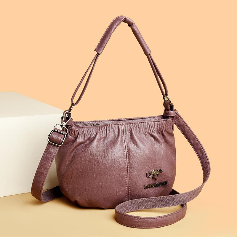 Damen Casual Handtasche Neue Damen Tasche Trendige Muttertasche Große Kapazität Umhängetasche Schultertasche Eimertasche