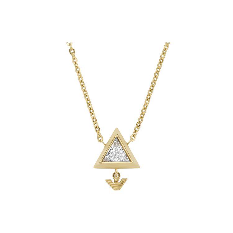 Emporio Armani Fashion Personality Stainless Steel Necklace Women necklace EGS2898710 Basic Packaging-Box