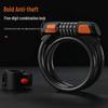 Four Ten Thousand Miles Bicycle Anti-Theft Password Lock
