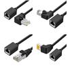 Angled Right Angle Cat6 Ethernet Cord RJ45 Cable Network Extension Cable CAT6 Network Wire