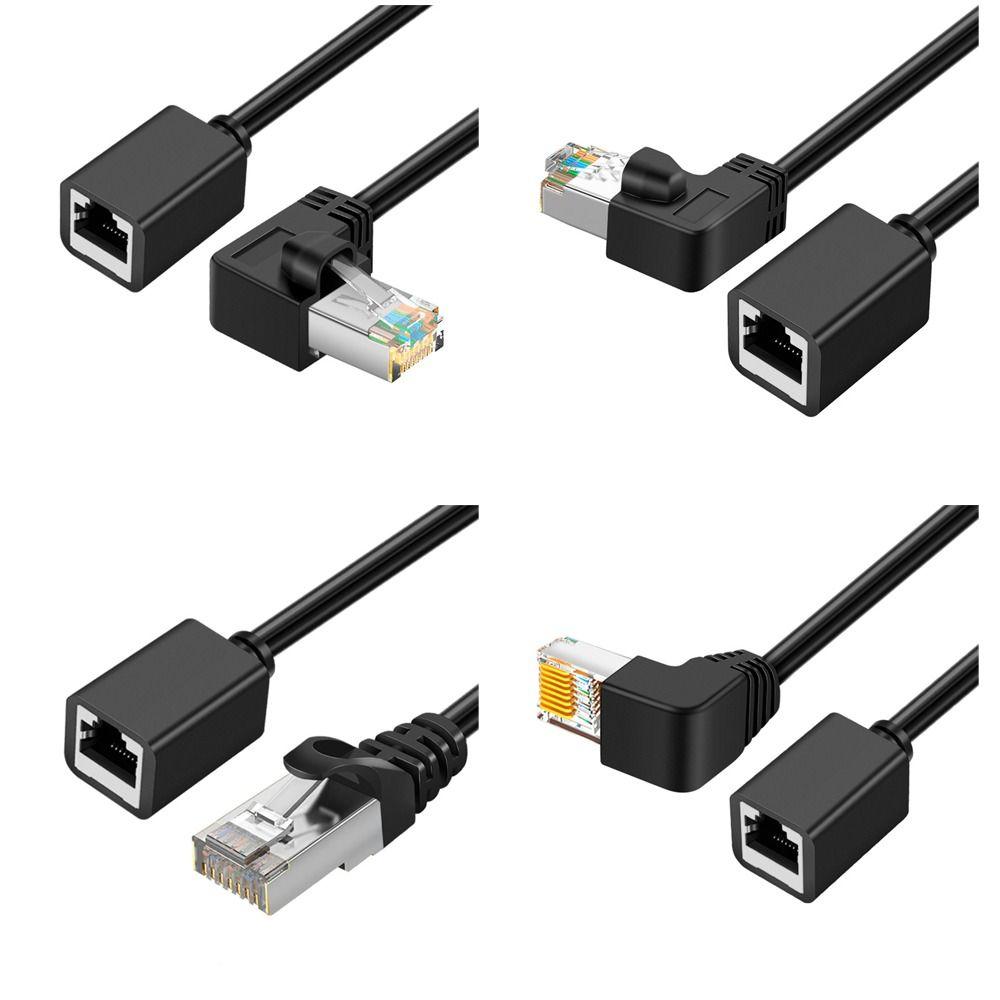 Angled Right Angle Cat6 Ethernet Cord RJ45 Cable Network Extension Cable CAT6 Network Wire