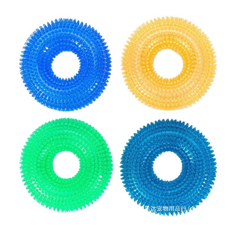 Squeaky Molar Ball: Durable, Bite-Resistant Toy for Medium & Large Dogs
