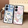 Cute C-Chiikawas Hachiwares Phone Case For Xiaomi Mi 5X 8 9 10 11 12 Lite Pro 10T PocoX3pro PocoM3 Note 10 Pro Lite