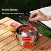 OEING Outdoor 304 Stainless Steel Cookware Set