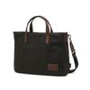 Daks Black Nylon Tote Bag With Logo Patch Dbba6e781bk