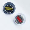 4PCS JDM Sport Rim Cap Clip 60mm 64mm 65mm 68mm 69mm VOLK RAYS Emblem Sticker Wheel Center Hub Caps Car Cover Cap Black & Silver