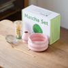 Japanese Ceramic Matcha Tea Set with Whisk and Tools