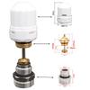 3 4 X 1 2 Automatic Needle Valve Brass Valve Core Effortless Water Flow Adjustment Indoor Temperature Regulation