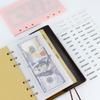 5pcs 6 Hole Idol Photo Card Holder PP Loose Leaf Inside Paper  Star Chasing Supplies