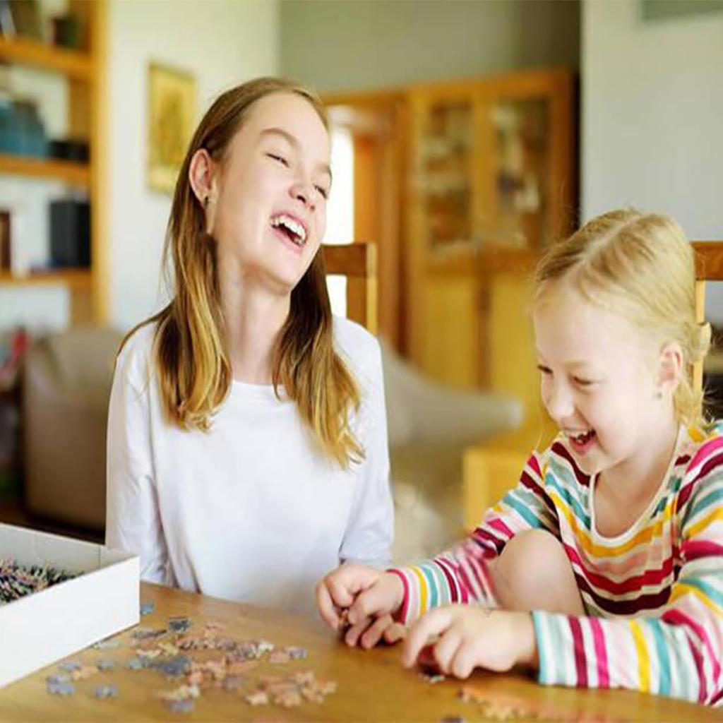 Tucocoo Jigsaw Puzzles 1000 Pieces for Adults-Colorful Seaside Town Hardboard Puzzle-Challenging Puzzle Perfect for Game Nights-DIY Home Wall