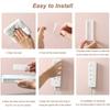 8 Pcs Self-Adhesive Power Strip Holder for Kitchen Home Office Cable Management