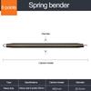 Internal Copper Pipe Bending Spring For AirCondition Steel Manual Pipeline Spring Tube Bending Tool 4 Points 16 20 25 32mm