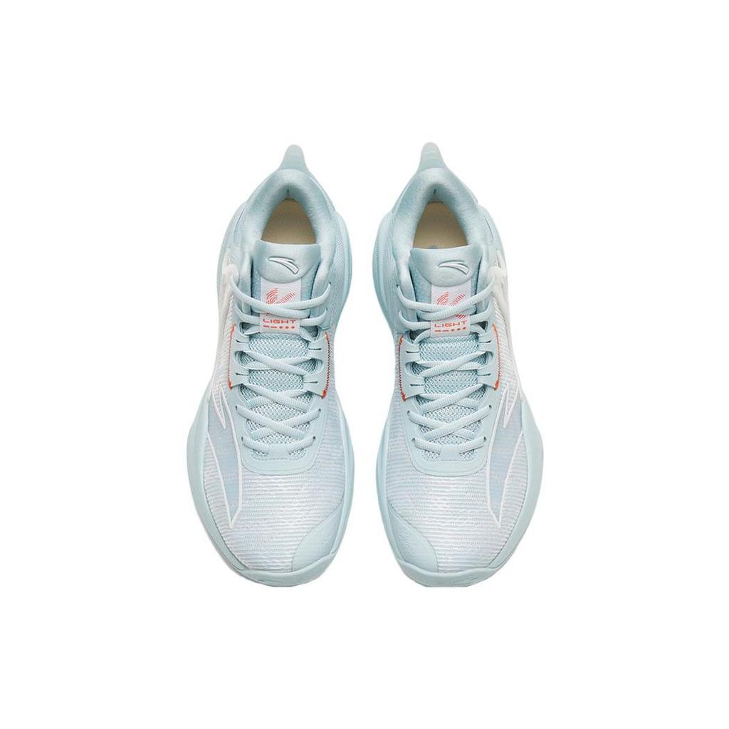 Anta Light Cavalry 8 Abrasion Resistant Breathable Low Top Basketball Shoes Men's Blue White 112321603-1