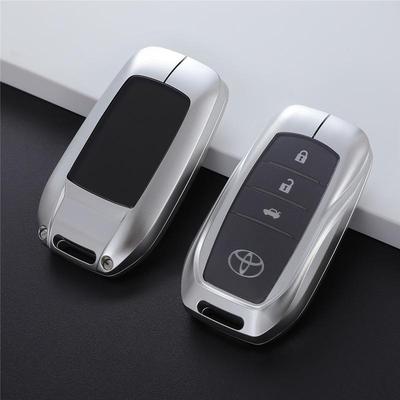 Toyota Key Case for Corolla, Camry, Avalon - Protective Metal Buckle Cover