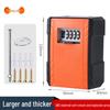 Wall-Mounted Key Lock Box with Password for Temporary Use at Home and Guesthouses