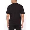 European sizes Men's Casual Trendy Black Cat Print T-shirt, Short Sleeve Crew Neck Hip Hop Style Tees For Summer Holiday Gift
