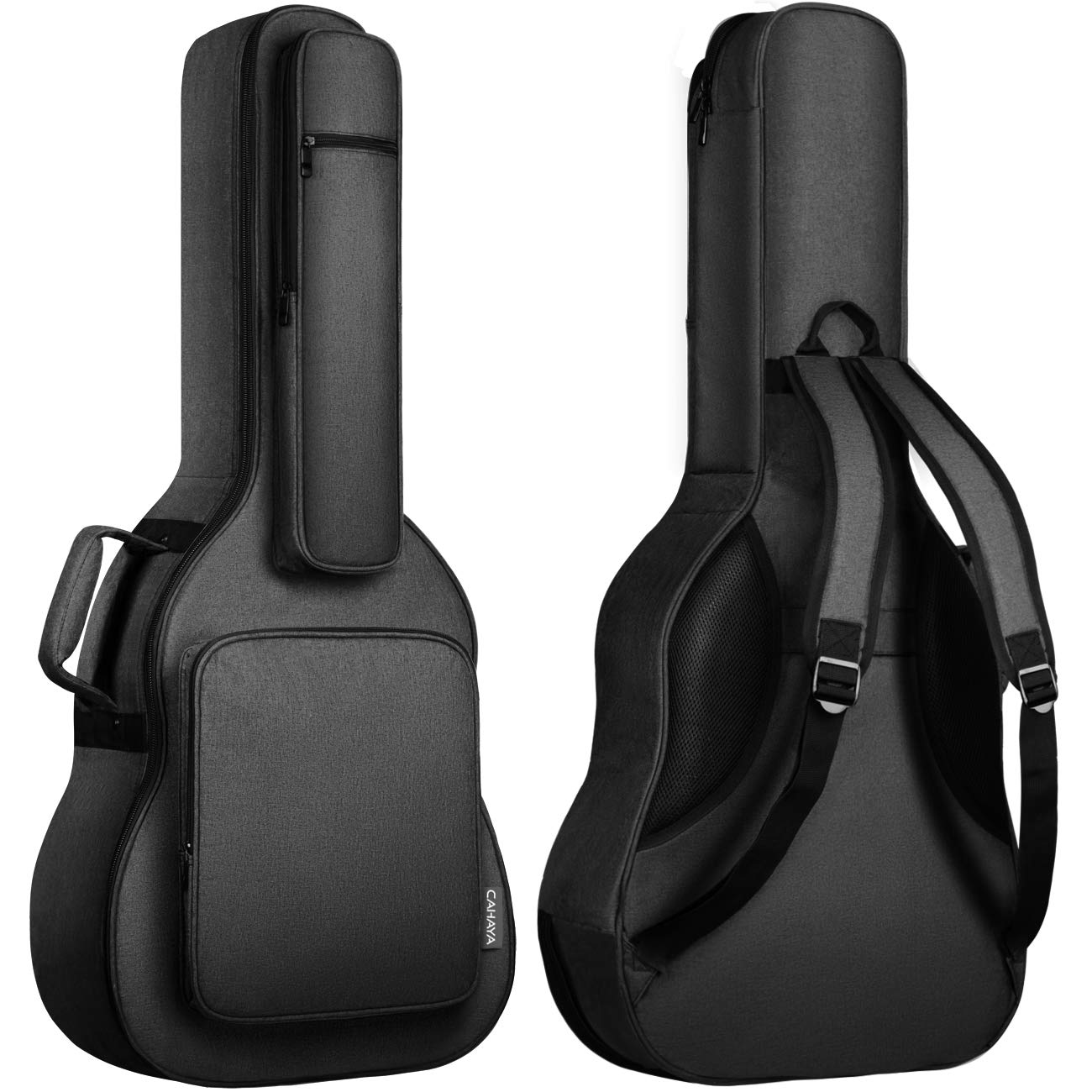 

Чехол для акустической гитары CAHAYA с подушкой для грифа и 18-мм губкой (Номер продукта: 007468509-0002) - Сумка для фолк-гитары, Полужесткий чехол для акустической гитары