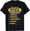Funny PT Physical Therapy Gift Therapist Month Gift Unisex T-Shirt