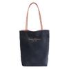 Korean Version of Red Plaid Double-sided Denim Shoulder Bag Fashion Trend Large Capacity Portable Canvas Bag Retro Tote Bag