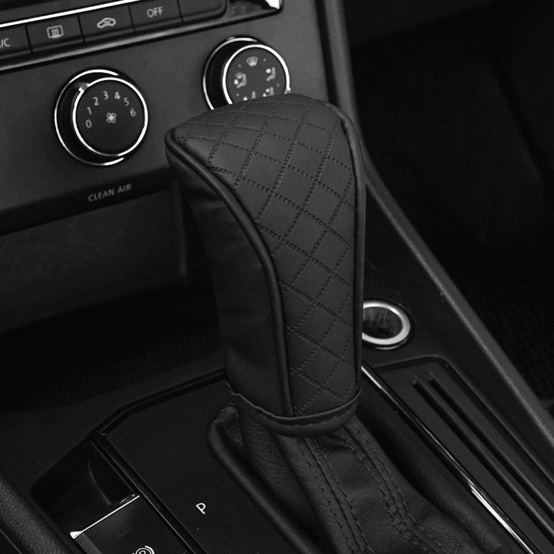 Car Gear Shift Dust Cover & Handle Cover - Universal Fit, Anti-Slip Comfort Grip, Easy to Install, Durable Protection