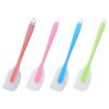 1Pcs Heat Resistant Handle Silicone Spoon Scraper Spatula Ice Cream Cake Butter Mixer Stir For Kitchen Tool Utensil