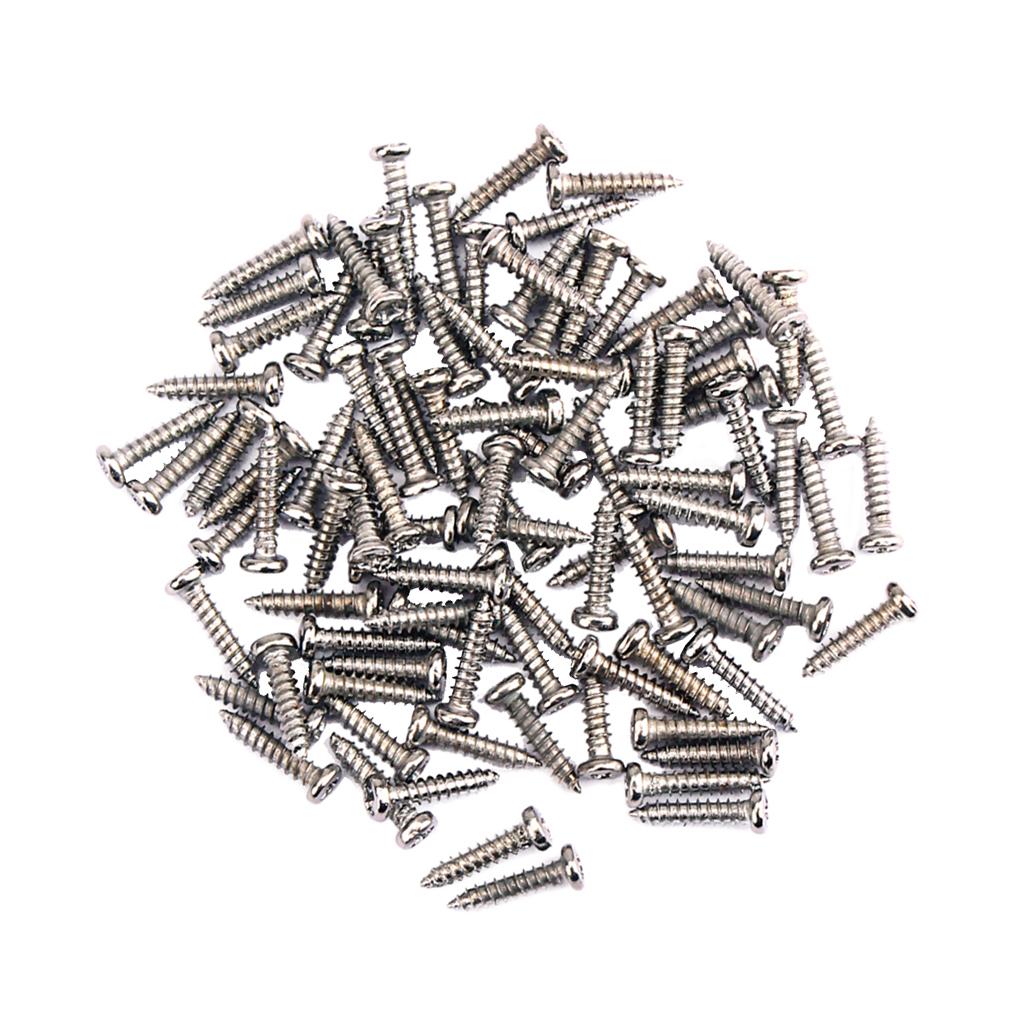 200Pieces Tuning Peg Mounting Screws for Guitar