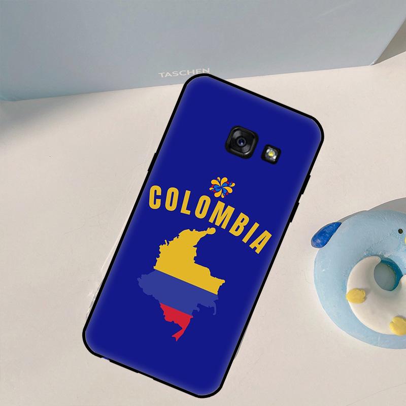 Colombia Flag Football Case For Samsung Galaxy M55 M14 M34 M54 M12 M32 M52 M15 M11 M13 M06 M16 M36 M56 M31 M53 M35