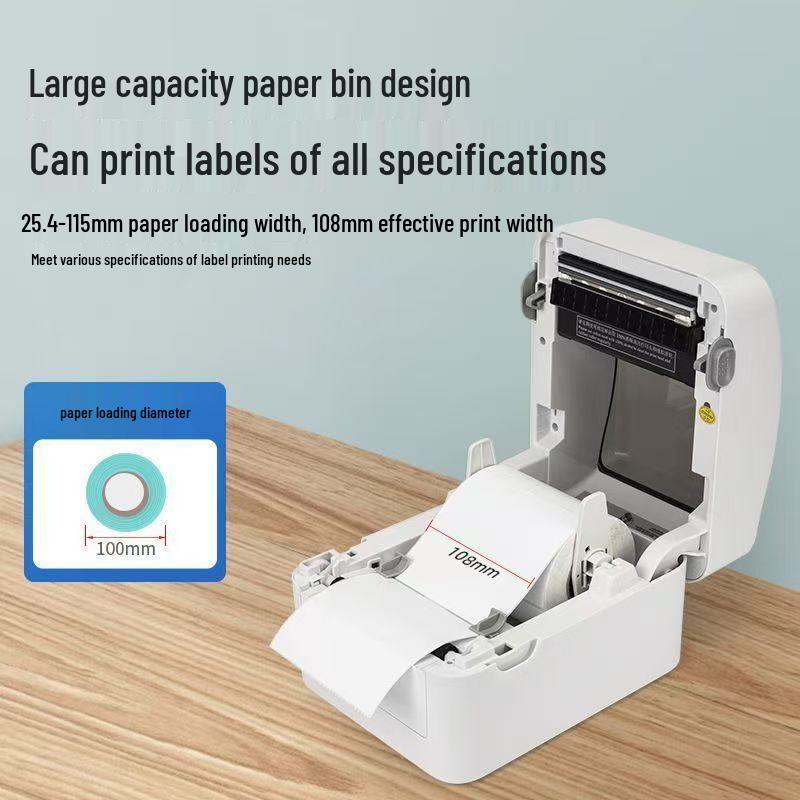 XINYE XP-420B Bluetooth Thermal Label Printer CN plug (adapter included)