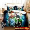 Fashion 3D The Rising Of The Shield Hero Bedding Sets Duvet Cover Set With Pillowcase Twin Full Queen King Bedclothes Bed Linen