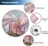 Princess Castle Window Curtains Kids Girls Magic Pink Fantasy World Fairytale Landscape Baby Living Room Bedroom Nursery Made Of Polyester Area Decor