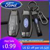 Novo Adesivo de Carro 2026 Novo 2025 Quente Liga de Zinco Capa para Chaveiro de Carro Remoto Para Ford Fusion Mondeo Mustang F-150 Explorer Edge 2015 2