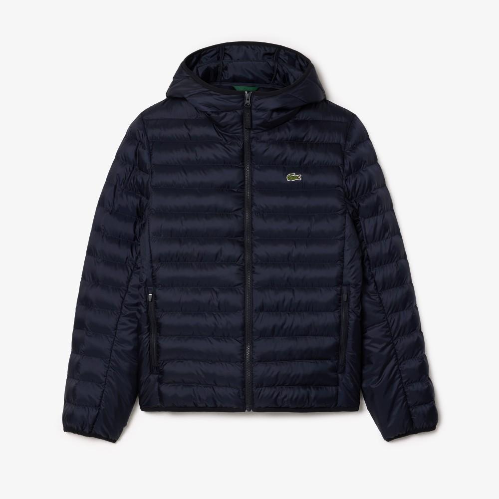 Lacoste Men's THERMORE Hooded Lightweight Padded Jacket BH7228-55NHDE