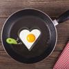 Large Heart Eggs Rings Stainless Steels Heart Eggs Rings for Perfectly Shape Eggs and Pancakes In the Kitchens