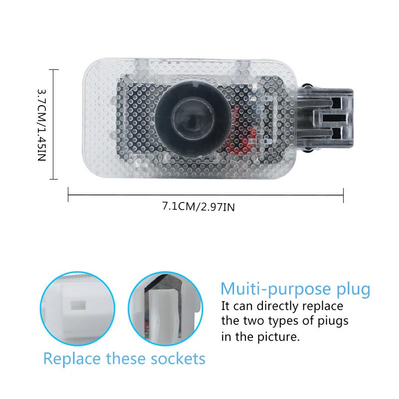 Volvo Car Specific Welcome Light High-Definition Projection Lamps For Volvo XC90 V90 V60 XC60 V40 EC40 EX40 S80 S60 S90 C40 XC40