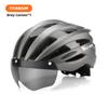 WEST BIKING Unisex Cycling Helmet Integrally-Molded Adjustable MTB Road Bicycle Safety Hat For Men Women Thickened Sport Helmet