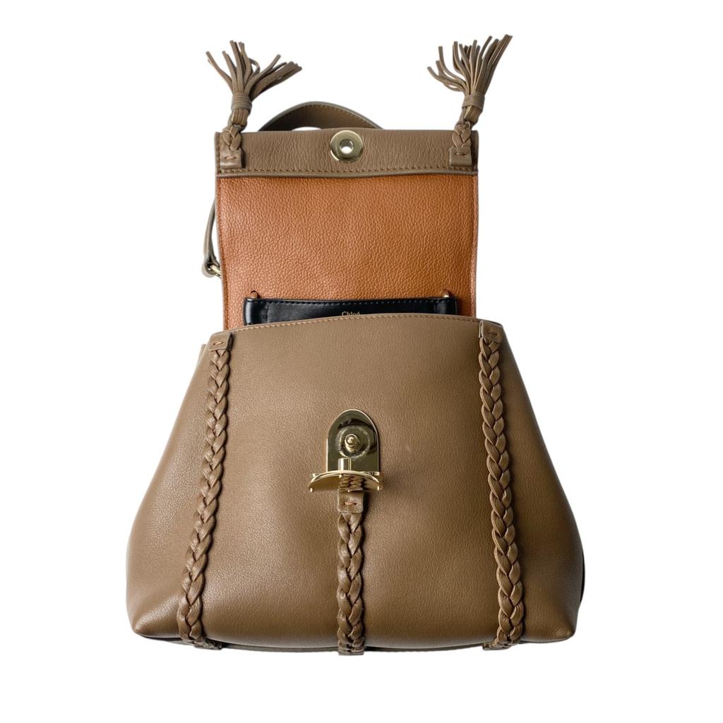 Used ChloeShoulder Bag Brown leather Women