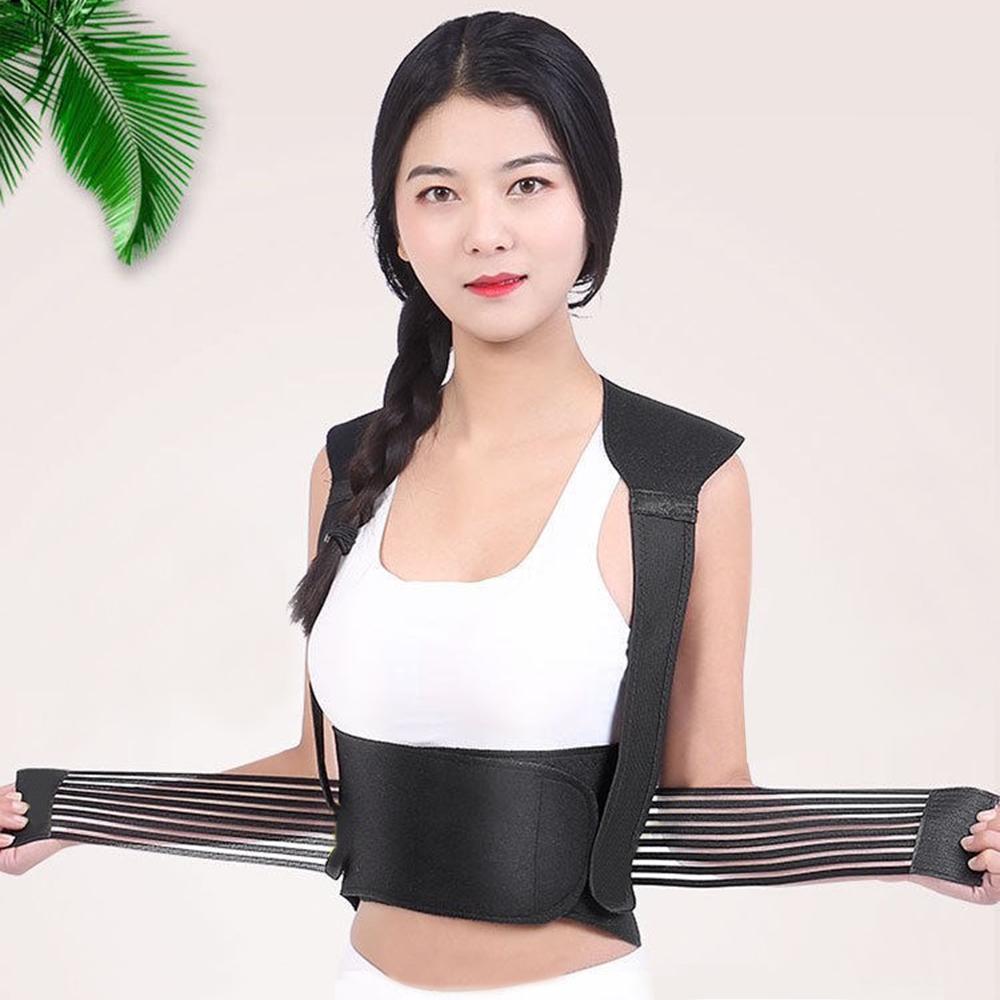 Self Heating Back Support Waist Brace Magnetic Therapy Belt for Spine Posture Corrector and Lumbar Pain Relief