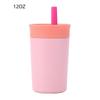 Portable Mini Insulated Stainless Steel Straw Tumbler