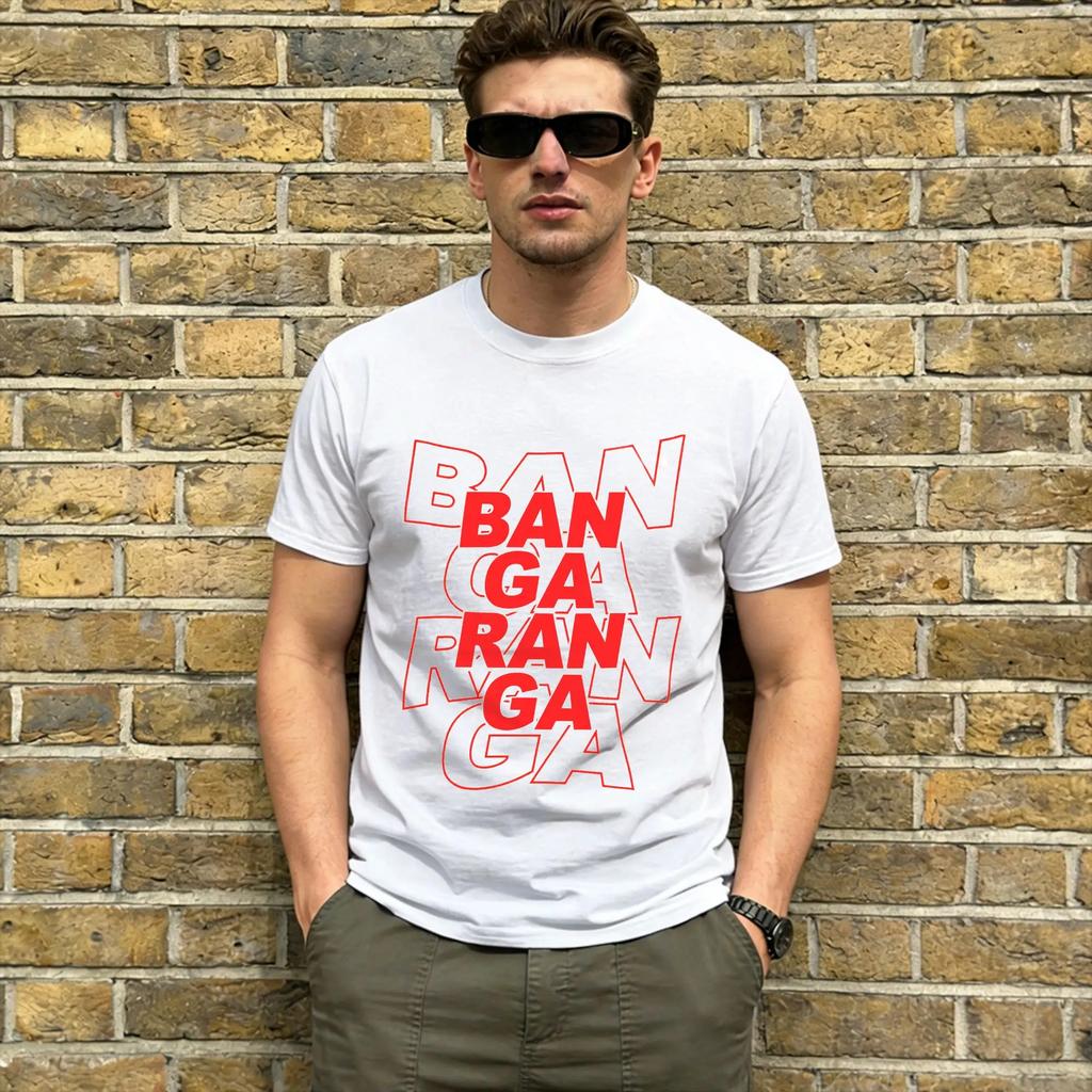 T-shirt Unisex Bangaranga Bulgaria DARA Eurovisioni 2026 Top in Puro Cotone Umorismo T-shirt a Maniche Corte Girocollo T-shirt Originali