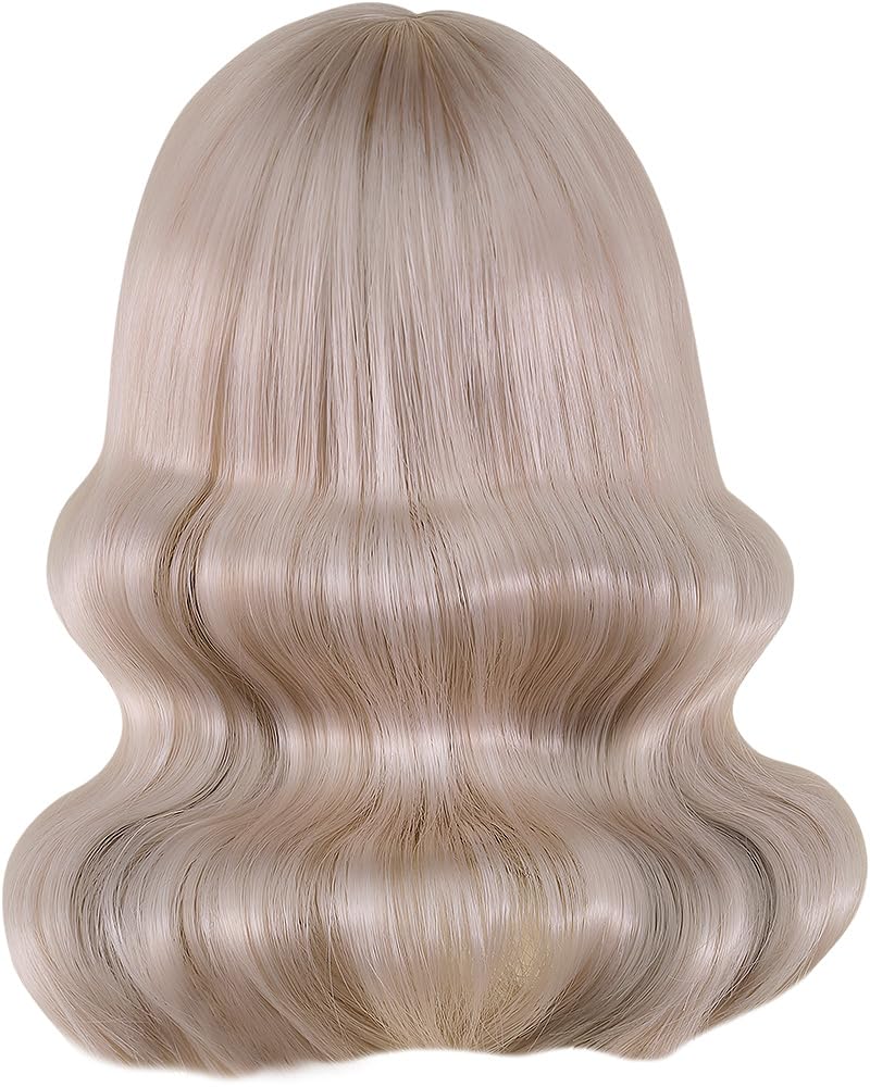 Harmonia Series Original Wig Medium Wave Pink Gray