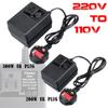 AC 110V/120V 50Hz/60Hz 200W / 300W Convert Travel Power Adapter UK Plug Black Voltage Transformer