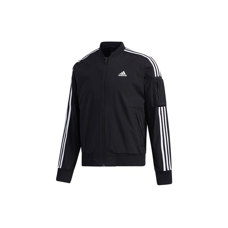 Adidas 3 Stripes Jacket Men's Black GH4802