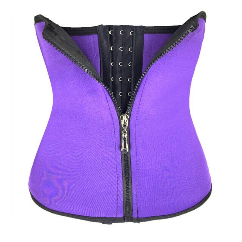 

Корсет Waist Trainer Cincher Shapewear Корсет для похудения Пояс S фиолетовый
