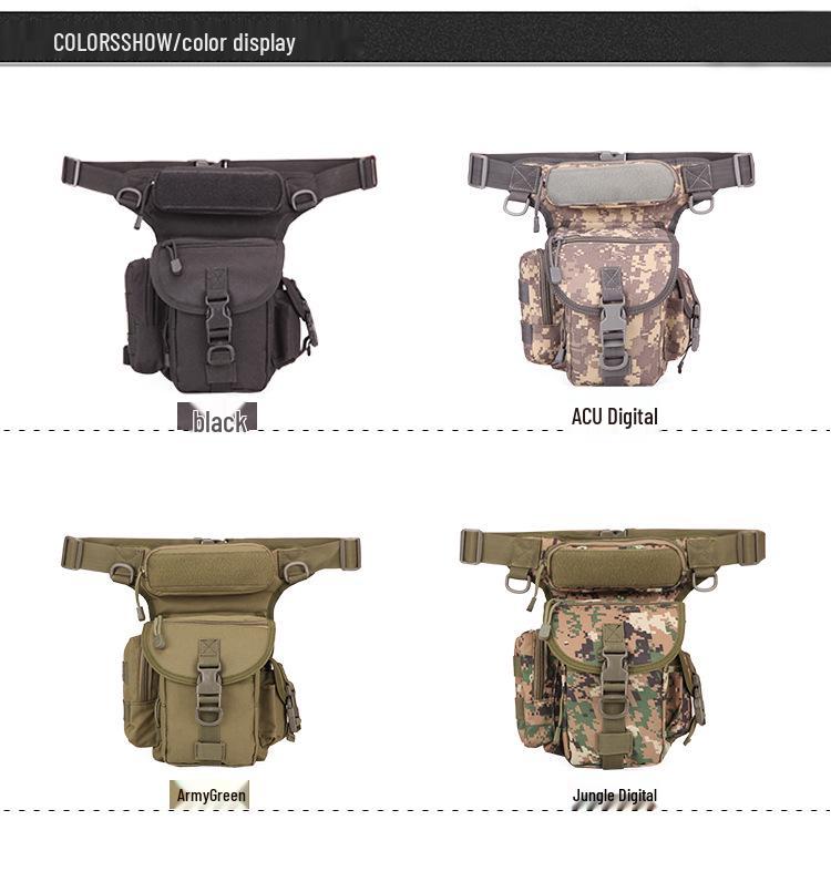 Waterproof Tactical Leg Bag: Multi-Purpose, Wear-Resistant for Cycling & Photography