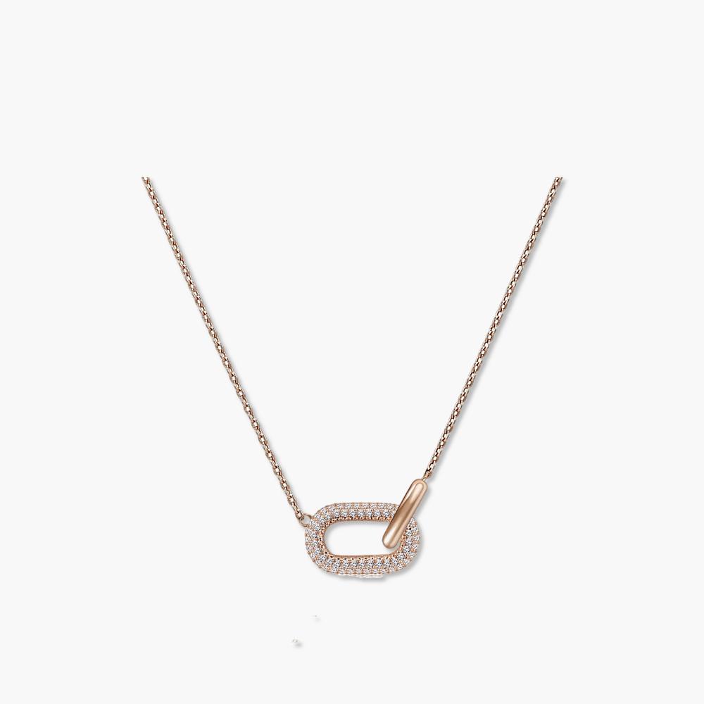 Monograph Natalie Necklace Mgnl0300 14K Gold Plated