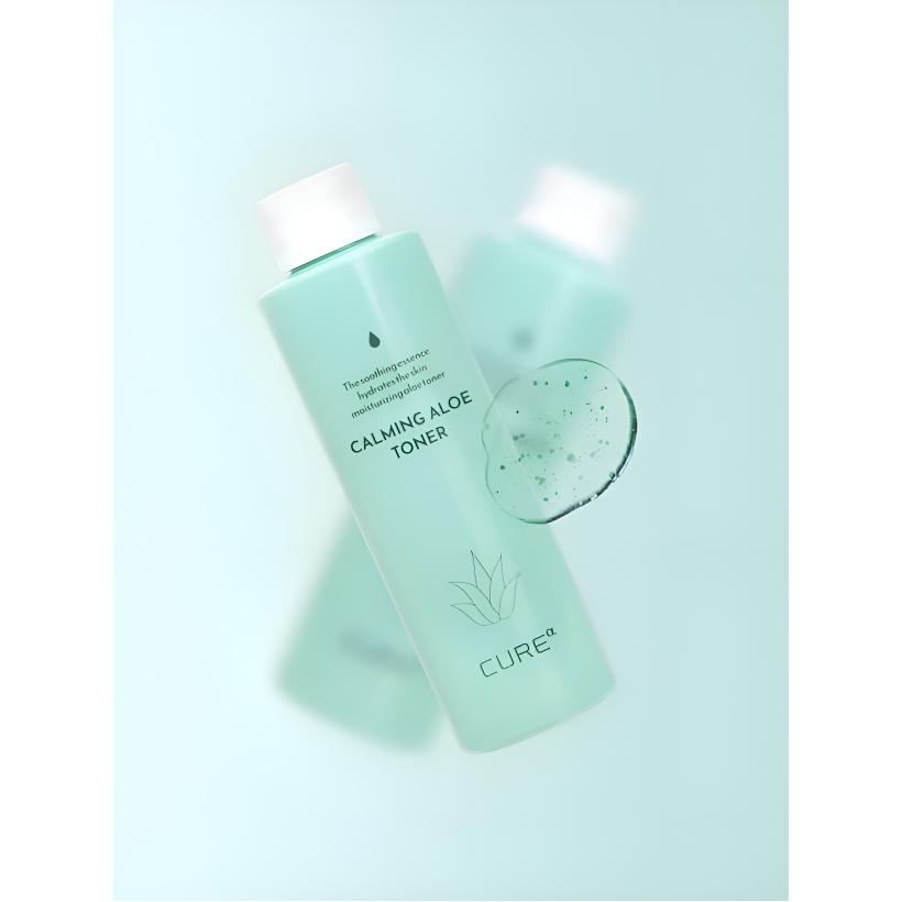 CURE Alpha Calming Aloe Toner – 84 % Jeju Aloe pH-Balancing Soothing Toner (200 ml / 6.76 fl.oz)