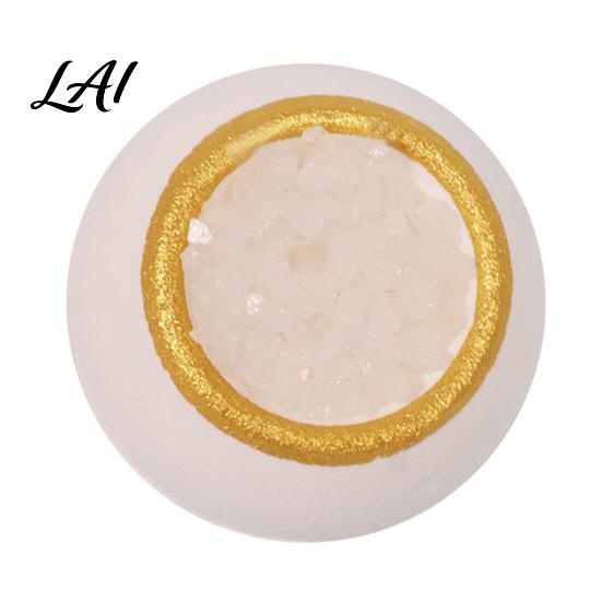 Relaxing Bath Bombs 100G Handmade Sea Salt Bombs Natural Plants Extract Essential Oils Fizzies Soothing Ball Dry Skin Moisturizing Shower
