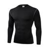 Men's T-shirt Men's Running Sports T-shirt Men's Fitness Top T-shirt Quick Drying Tight Training Gym Sports Running Shirt Jersey